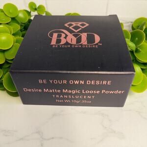 BYOD Desire Matte Magic Loose Translucent Powder 10G Full Size NEW